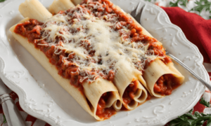  Recipe with Manicotti and String Cheese