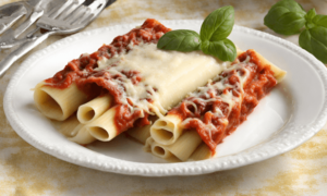 Manicotti with String Cheese Recipe