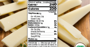 frigo string cheese nutritional information