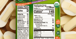 organic valley string cheese nutrition facts