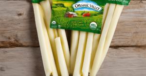 organic valley string cheese nutrition