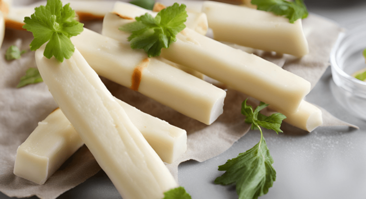 Vegan String Cheese Sticks